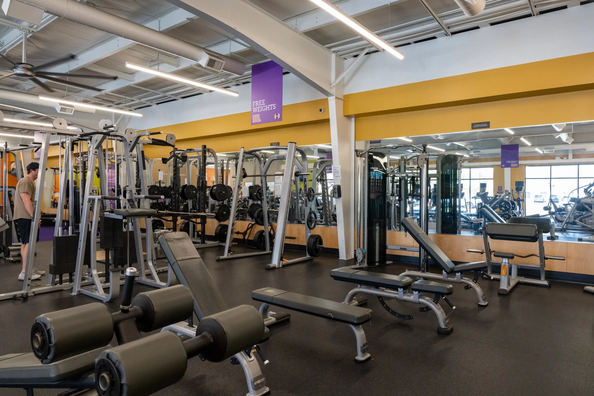 Any Time Fitness interior