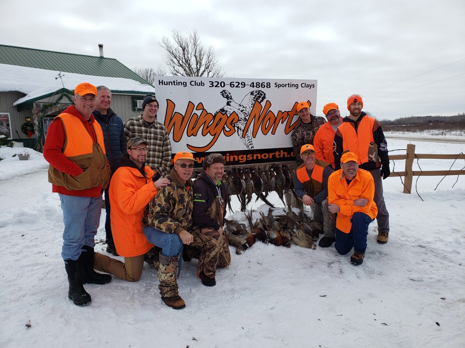 RCS team on Pheasant Hunting outing