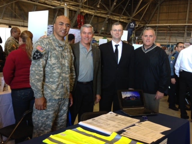 RCS team and Steve Bachman at Military Summit